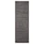 Crosby St. Benedict Charcoal Wool Runner, 2x6