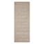 (E500) Honeybloom Melissa Blue & Natural Distressed Stripe Outdoor Runner, 2x7