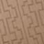 (E502) Tracey Boyd Toledo Brown Geo Outdoor Area Rug, 7x10