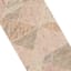 (A511) Tracey Boyd Sherman Gold & Blush Geo Design Runner, 2x7