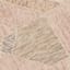 (A511) Tracey Boyd Sherman Gold & Blush Geo Design Accent Rug, 3x5