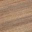 (B870) Found & Fable Aaron Brown & Natural Striped Jute Accent Rug, 3x5