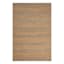(B870) Found & Fable Aaron Brown & Natural Striped Jute Area Rug, 5x7