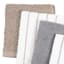 Set of 6 Rockridge Striped Dish Cloths, Taupe