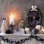 Silver Foil Spiked Decor Box, 7x3
