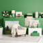 Crosby St. Kate White Faux Fur Throw Blanket, 50x60