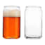 Set of 4 Basic Beer Can Glasses, 16oz