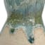 Honeybloom Green Drip Glaze Vase, 6"