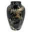 Crosby St. Black & Gold Glass Vase, 11.75"