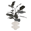 Crosby St. Greenery with White Vase, 19"