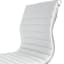 Crosby St. Maxwell Adjustable Faux Leather Barstool, White