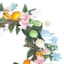 Homespun Easter Providence Floral Egg Wreath, 22"
