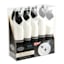 10-Count Pre-Rolled Black Cutlery Set