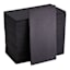 Quilted Black Paper Napkins
