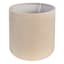 Tan Tapered Drum Small Table Lamp Shade, 9x12x9
