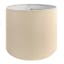 Light Tan Tapered Drum Medium Table Lamp Shade, 12x14x10