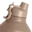 Hydraflow Clay Steel Crusader Bottle with Dual Lid, 64oz
