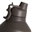 Hydraflow Cocoa Crusader Steel Bottle with Dual Lid, 64oz