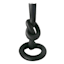 Black Knot Taper Candle Holder, 9.5"