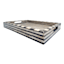 Black & Tan Striped Decorative Tray, 16x12