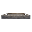 Black & Tan Striped Decorative Tray, 16x12