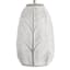 Found & Fable Grey & White Leaf Small Table Lamp with Shade, 19"