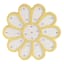 Tiny Dreamers White & Yellow Flower Painted Wood Sign, 9.8"