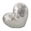 Silver Heart Figurine, 8.7"