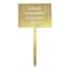 Honeybloom I Don't Remember Planting This Yard Stake, 7.6"