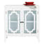 Providence Charlotte Cabinet, White