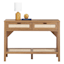 Honeybloom Hazel Wooden Console Table, Brown
