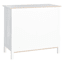 Taylor 3-Drawer Faux Wood Dresser, White