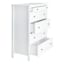 Taylor 5-Drawer Faux Wood Dresser, White