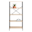 Honeybloom 4-Tier Burnaby Wood & Metal Bookshelf