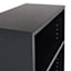 Theo Wooden Bookshelf, Black