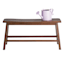 Providence Saddle Bench, Walnut