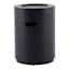 Crosby St. Steel Round Outdoor Firepit Table, Black