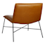 Crosby St. Zoey Faux Leather Accent Chair, Camel