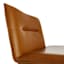 Crosby St. Zoey Faux Leather Accent Chair, Camel
