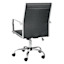 Crosby St. Maxwell Adjustable Faux Leather Office Chair, Black