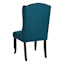 Providence Aahmad Winged Dining Chair, Navy