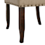 Providence Aahmad Winged Dining Chair, Beige