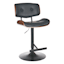 Crosby St. Leonardo Adjustable Faux Leather Barstool
