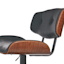 Crosby St Leonardo Adjustable Faux Leather Barstool