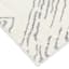 (C201) Found & Fable Mylah White Strato Shag Accent Rug, 3x5