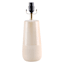Honeybloom Yellow & Beige Two-Toned Ceramic Small Lamp Base, 14.5"