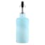 Ty Pennington Blue Frosted Sea Glass Medium Table Lamp Base, 17.5"