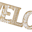 Honeybloom Welcome Wall Sign, 31x6