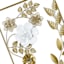 Providence Gold Floral Metal Wall Decor, 14x36