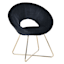 Felicity Accent Chair, Black